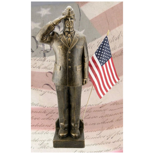 Air Force Airman Cement Garden Statue Military Hero American Made