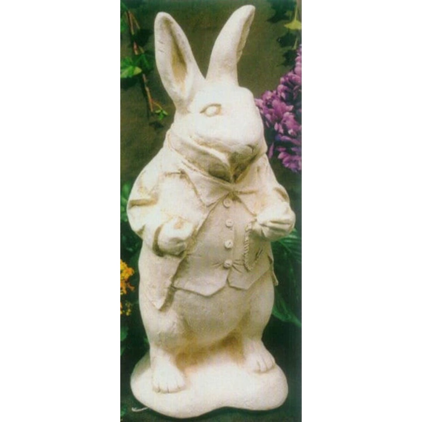 Alice In Wonderland: White Rabbit Garden Statue