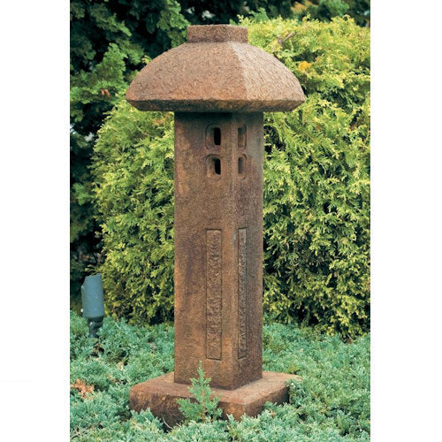 Asian Pathway Tall Lamp Garden Sculpture 36" High