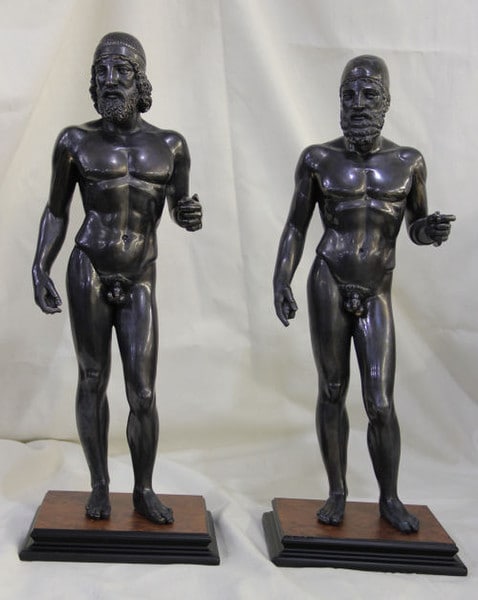 Reproductions Replicas Greek Warriors Riace sculptures Brothers Art