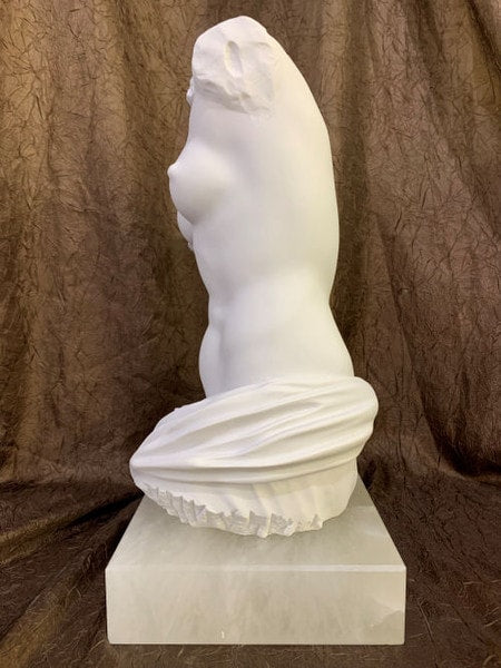 Sculpture Torso Replica Aphrodite Of Melos Venus De Milo Marble