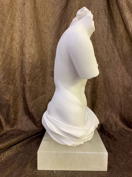 Sculpture Torso Aphrodite Statue Reproduction Melos Venus De Milo Marble