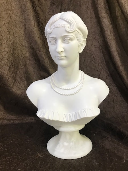 Josephine Bonaparte Beuharnais Bust Portrait Sculpture Marble Statue