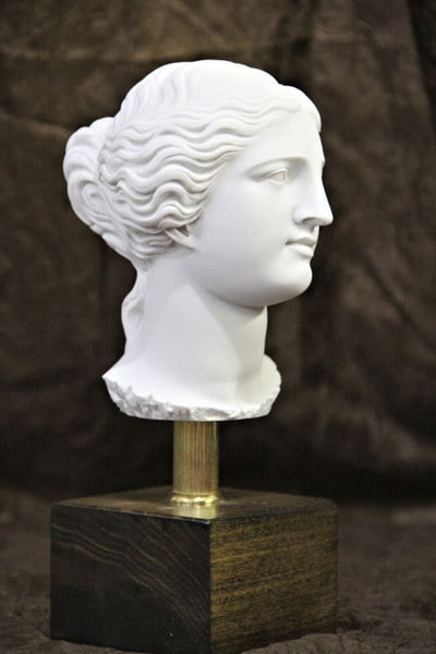 Aphrodite Venus Portrait Goddess Bust Marble Head Greek sculpture