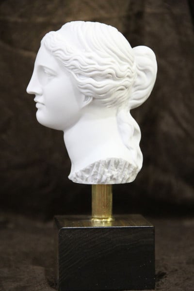 Aphrodite Venus De Milo Goddess Bust Marble Head Greek sculpture