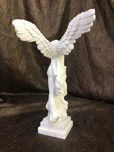 Back ViewNike Of Samothr ace Winged Victory Statue Louvre Paris