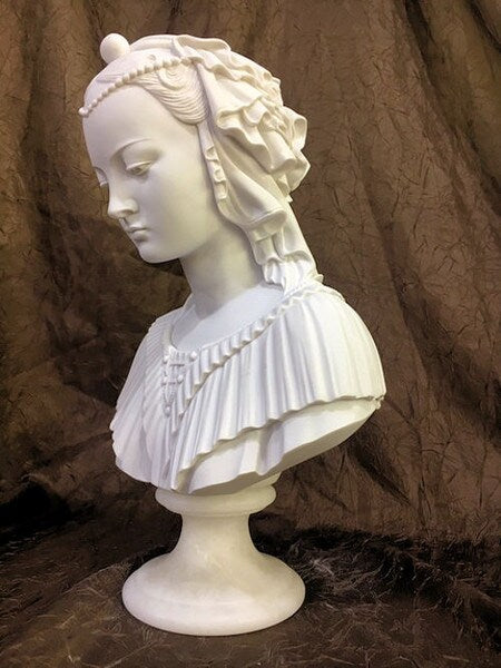 Angelica Maria Sculptural Portriat Bust Madonna by Fra Filippo Lippi