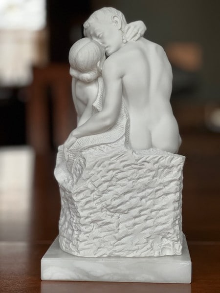 Embrace The Kiss By August Rodin Sculpture replica sculptures LE BAISER Love