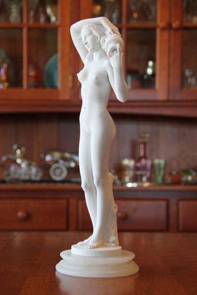 Source By Ingres Sculpture inspired Hold Vase Statue Female Nude