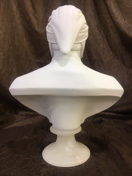 Bust of Dante Head Statue Italian Poet Alighieri Divine Comedy