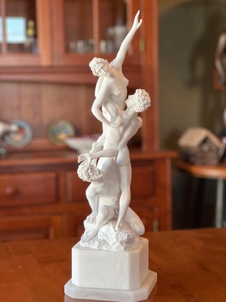 sculpture rape of the Sabine Women Giambologna Replica Marble Statue
