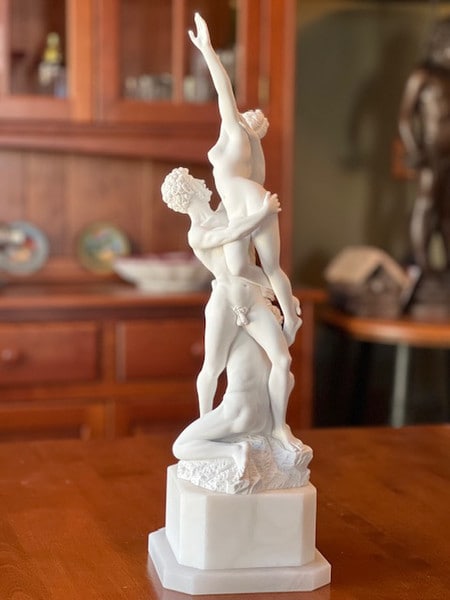 sculpture rape of the Sabine Women Giambologna Sculpt Bodies statues