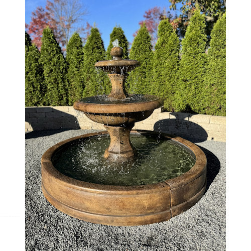 Barrington In Valencia Pooled Garden Fountain