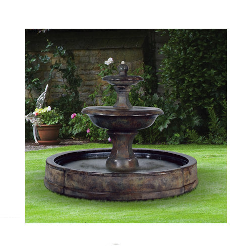 Barrington In Valencia Pooled Garden Fountain