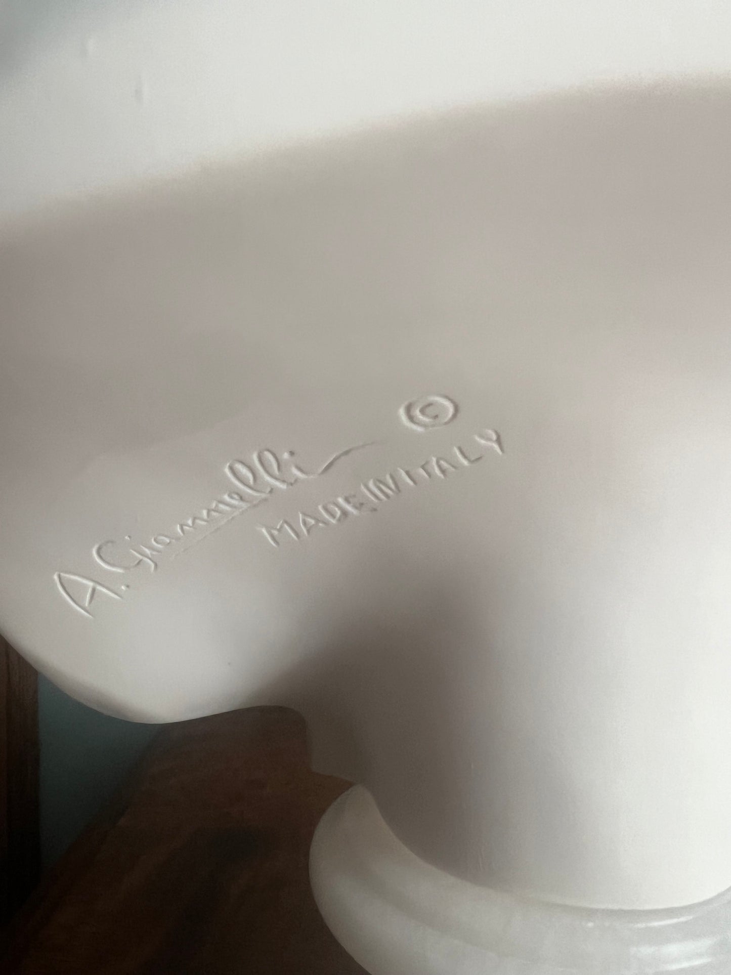 Beethoven composer bust signed A. Giannelli on the back copyright and made in Italy
