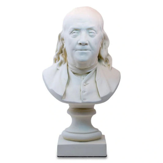 Benjamin Franklin Bust By Houdon Statue
