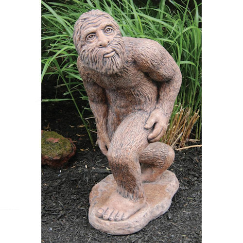 Bigfoot Garden Statue Cement Outdoor Garden Sculpture Yeti