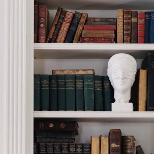 Blind Justice Themis Bust Sculpture Portrait Statue Head goddess of justice and law