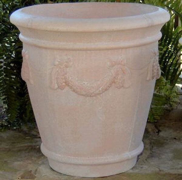 Garland Cement Garden Large Stone Garden Vase