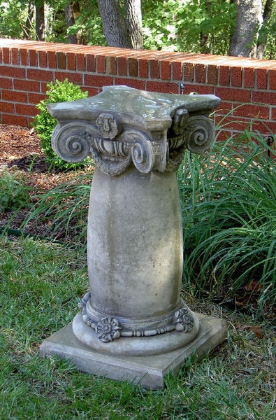 Decorative Classic Corinthian Pedestal For the Home & Garden