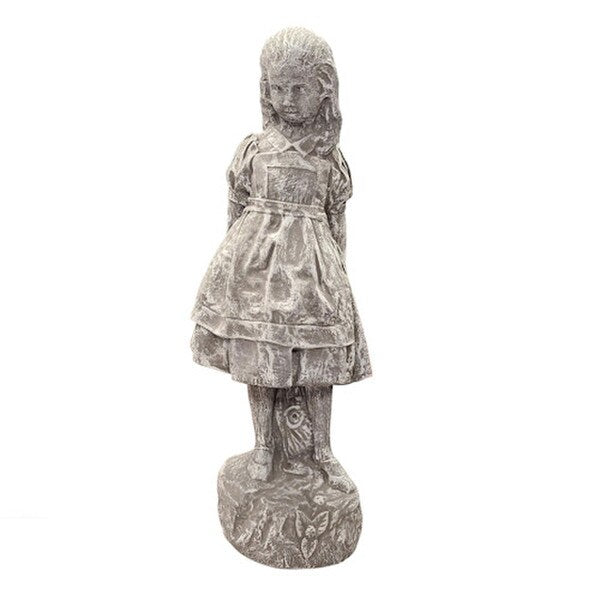 Alice in Wonderland Garden Cement Statue Outdoor large scale sculpture