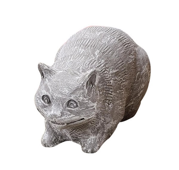 Cheshire Cat Alice in Wonderland Statue Garden Cement Sculpture Outdoor