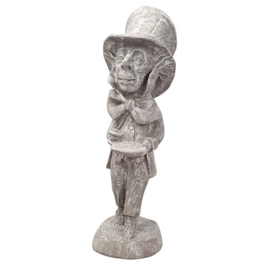 Mad Hatter Statue Garden Sculpture Cement Outdoor Alice in Wonderland