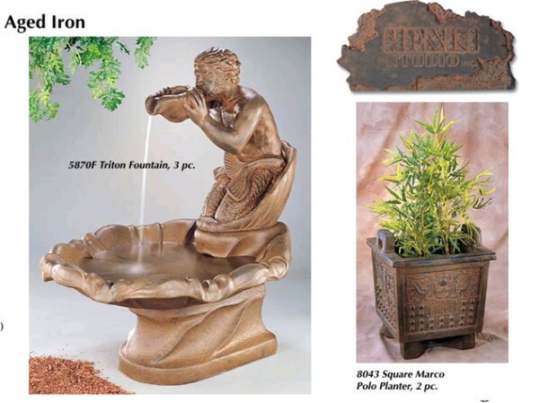 Henri Studio Color Sample - Cast Stone Statues for Sale
