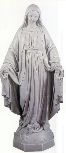 Madonna Large Cement Sculpture Virgin Mary Catholic Garden Statues