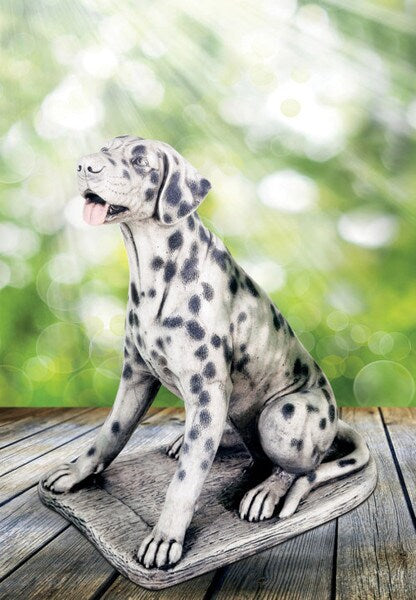 Dalmatian Statue Concrete Center Piece Life Size Garden Statuary