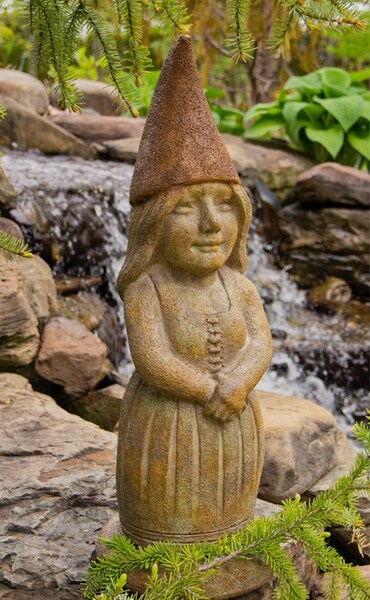 Gwendolyn the Garden Guardian Gnome Statue Henri Studio Statuary