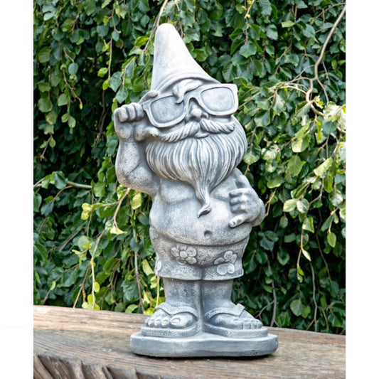 Dude Sunny Sid the Cool Gnome Statue