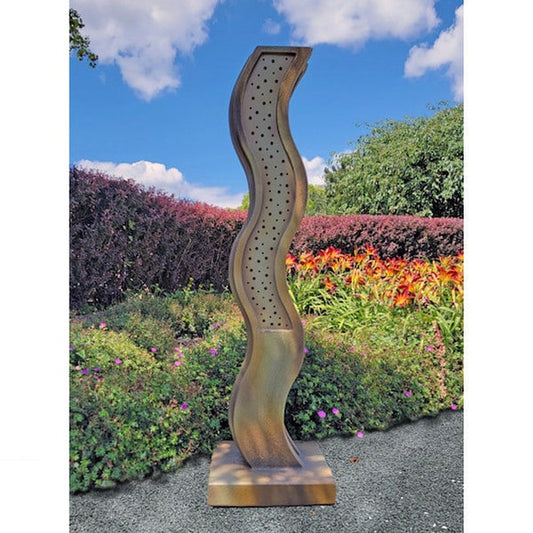 Bee Pollinators Haven Sculpture Sanctuary Made of Concrete Cement