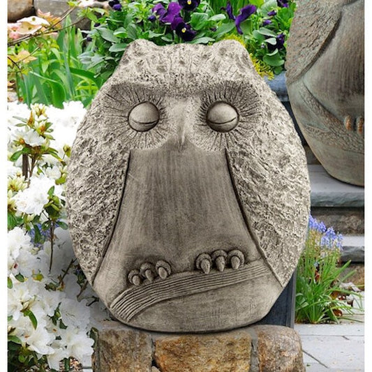Hoot the Owl Whimsical Garden Statue Contemporary Sculpture Retro