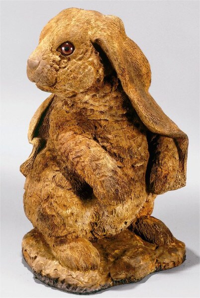 Standing Lop-eared Rabbit Bunny Statue