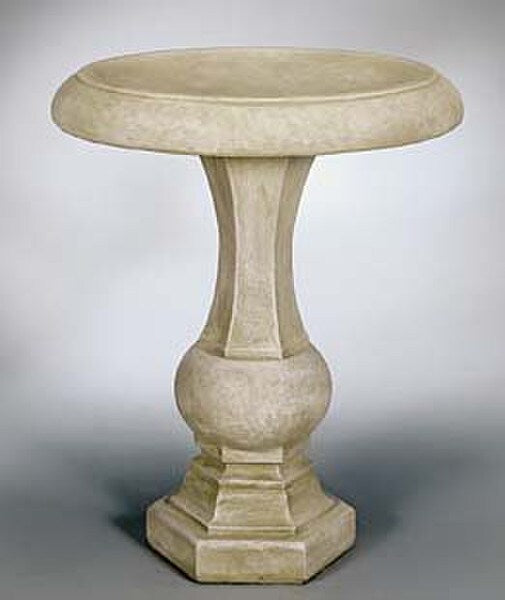 Barrington Collection Birdbath Concrete