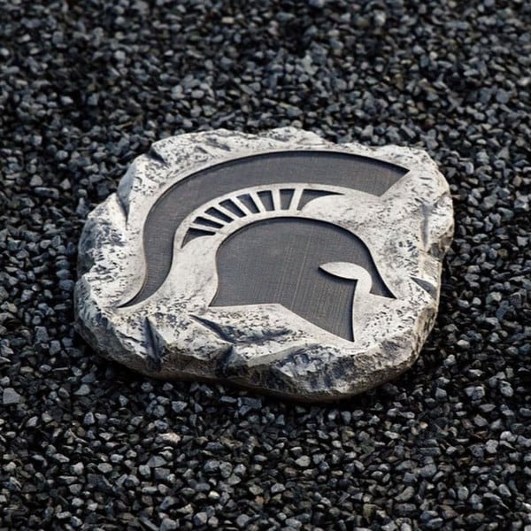 Michigan State "Spartan Helmet" Stepping Stone
