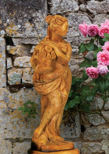 Italian Spring Season With Flowers Garden allegories Baroque Style