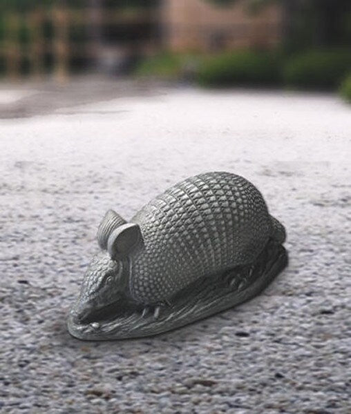 Armadillo Cement Garden Statue High-end Sculpture Animal Decor