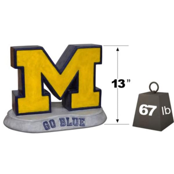 Michigan "M Go Blue" College Mascot