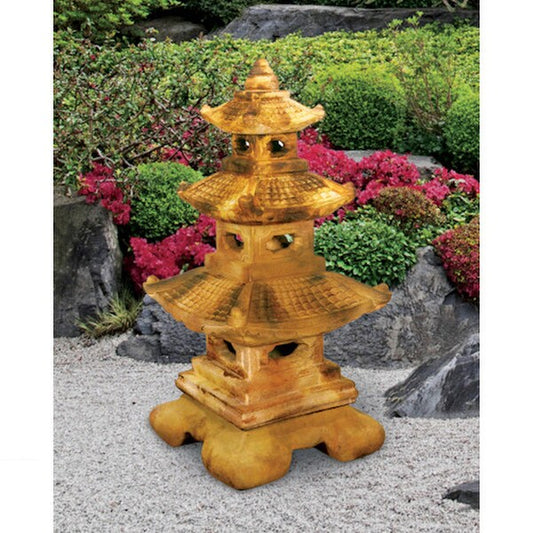 Asian Great Tiered Pagoda Lantern architecture journey towards enlightenment