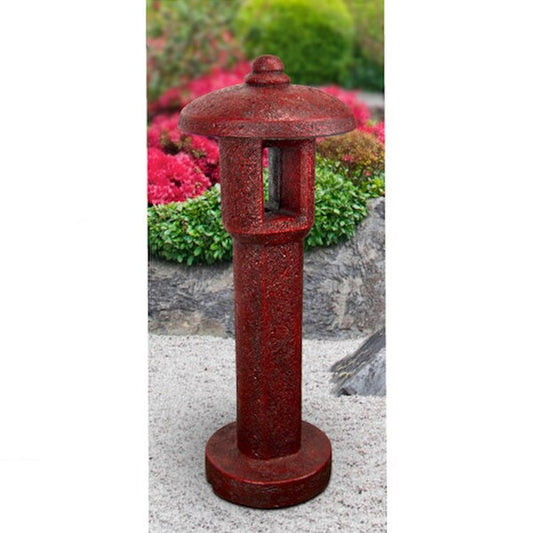 Ishi-Doro Garden Lantern Statue Asian can be hardwire for lighting cement