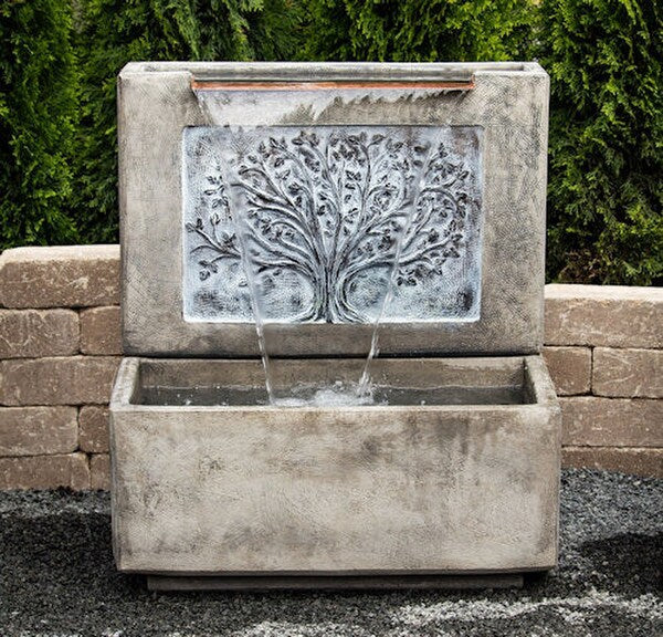 Fountain Tree of Life Lighted wall for the garden for sale pump included