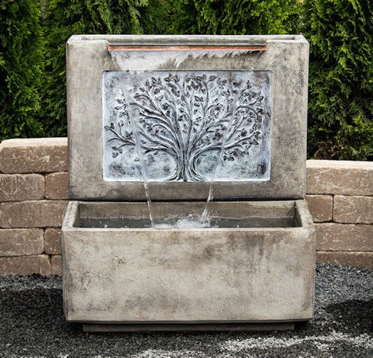 Fountain Tree of Life Lighted wall for the garden for sale pump included