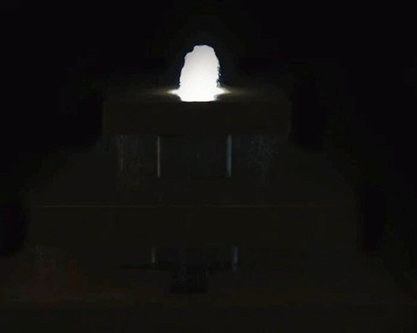 Aspen Square Fountain with Light Large Sized Outdoor Cement Water