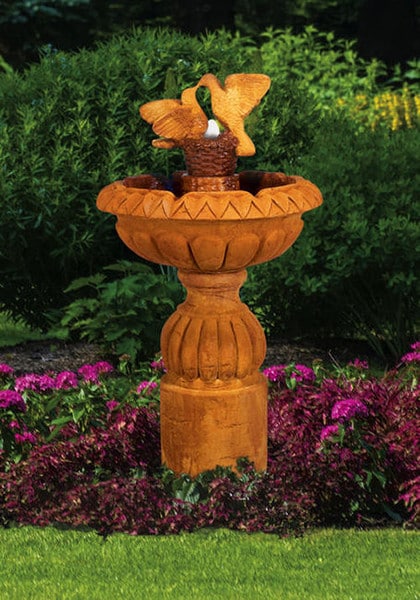 Fountain for Lover or Wedding Gift Paloma Cascada Two Doves Stone