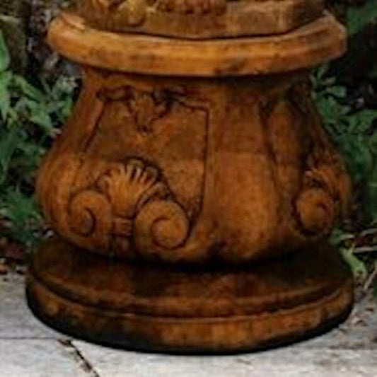 Italian Round Base only For Statue Display Cement Plinth Column