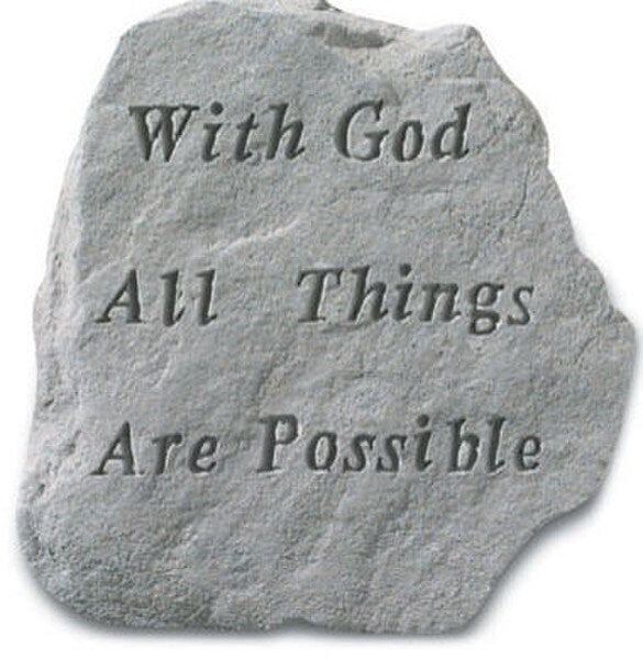 With God All Things Are Possible