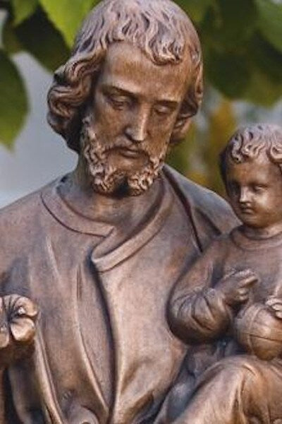 Siant Joseph Large scale Religous Garden Statue Cement Outdoor