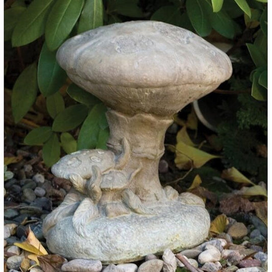 Mushroom Cluster Garden Sculpture 11" H